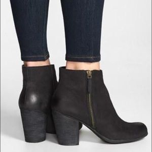 BP Nordstrom Black Booties - Size 6
